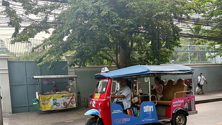 Elektro-Tuk-Tuk in Bangkok