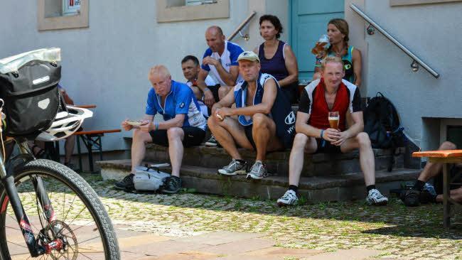 BR-Radltour macht Halt in Münnerstadt Foto: Björn Hein