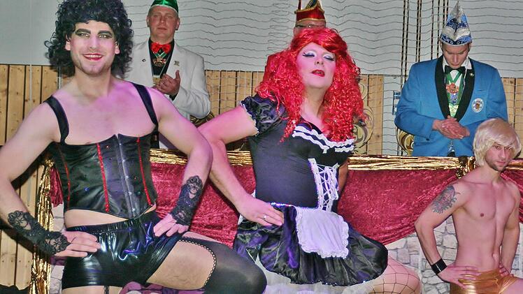 Rocky Horror Picture Show (Stadtgarde Bad Neustadt). Foto: Werner Vogel
