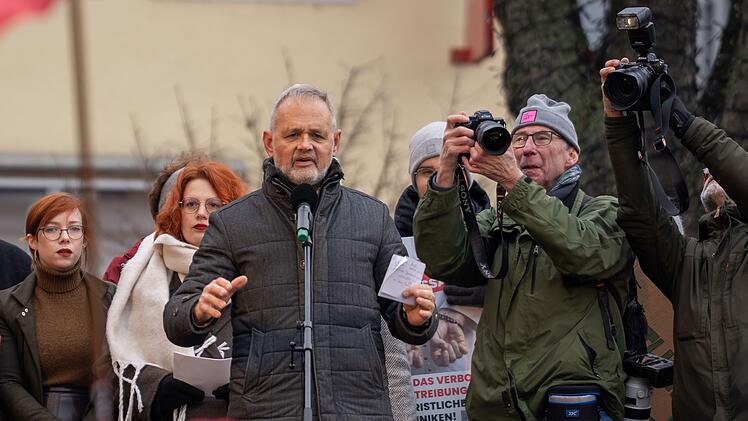 Demonstration in Hamm gegen Abtreibungsverbot