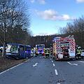 Am Mittwoch hat sich auf der B85 im Landkreis  Kulmbach ein schwerer Verkehrsunfall ereignet.  Foto: News5/Fricke