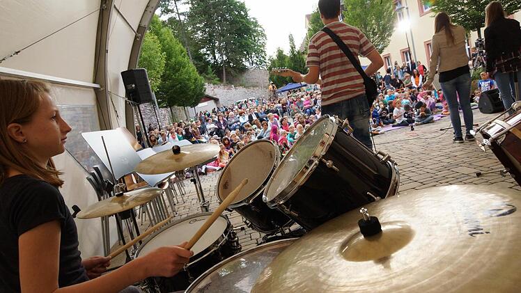Die Rockband der Hammelburger Realschule. Foto: Arkadius Guzy