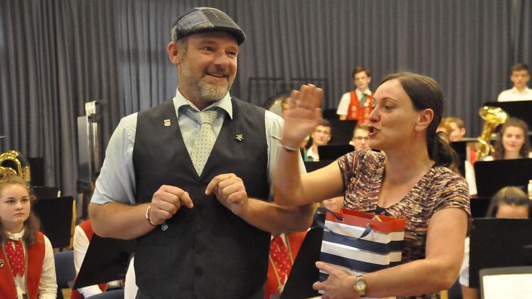 Abschlusskonzert der Unterfränkischen Bläserwoche in der Musikakademie Hammelburg.Peter Klopf