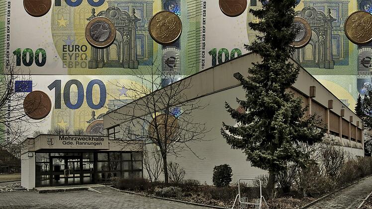 Die Rannunger Mehrzweckhalle soll saniert werden. Die Gesamtkosten betragen  geschätzt knapp 3,9 Millionen Euro. Nun gibt es Probleme mit den  Fördermitteln und möglicherweise wird der Eigenanteil der Gemeinde um  300.000 Euro höher als eingeplant.