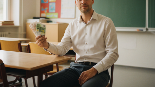 Symbolbild: Lehrkraft im Klassenzimmer