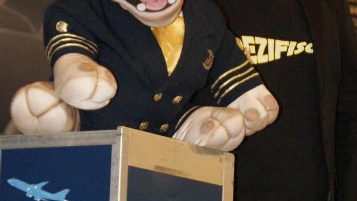 Pierre Ruby und seine Amanda hatten die Lacher schnell auf ihrer Seite. Foto: sw