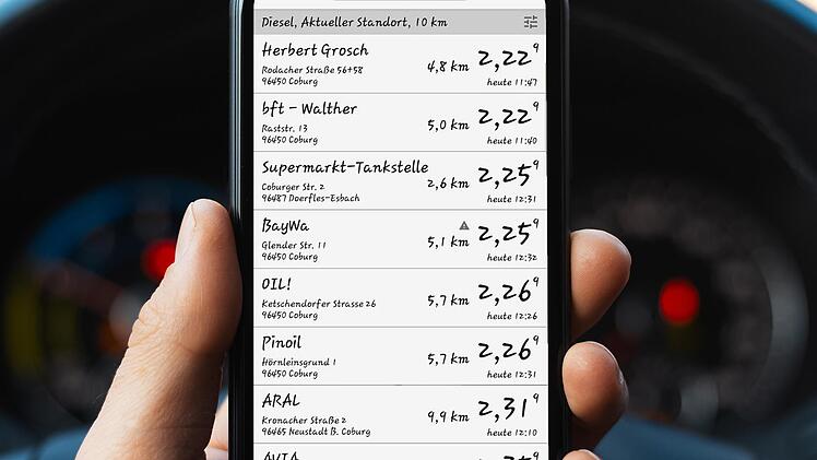 Apps zeigen große Preisunterschiede.