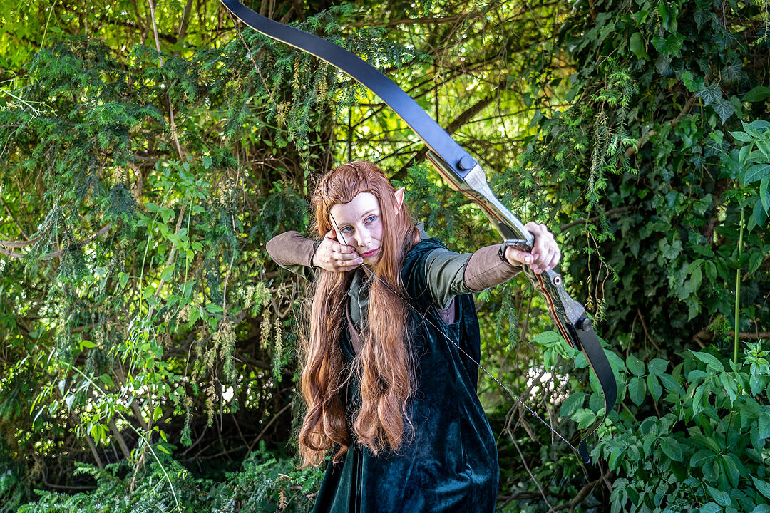 Ganz viele Cosplayer aus Nah und Fern feiern ihr Hobby!