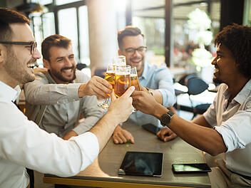 Bier, alkoholfreies Bier, Bier im B&uuml;ro