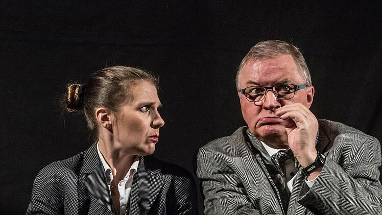 Impressionen vom Loriot-Abend mit dem "Ensemble Stilblüten" in NeustadtFoto: Jochen Berger