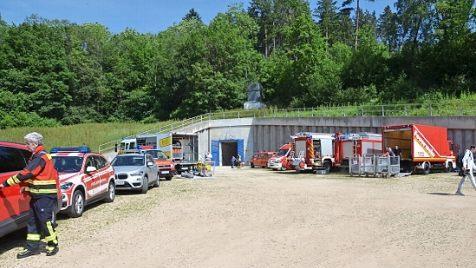Auf dem Platz vor dem Tunnel muss Ordnung herrschen.
