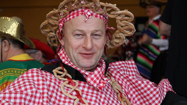 Zum Anbeißen: Bürgermeister Claus Schwarzmann.