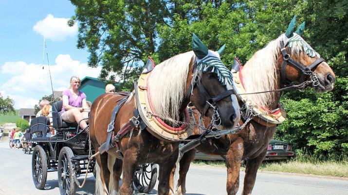 Wen das Backen ziemlich kalt lie&szlig;, der konnte immer noch Kutschfahrten unternehmen.