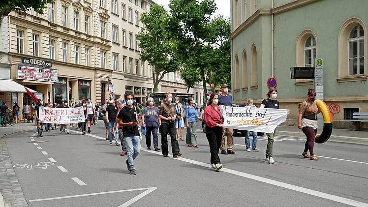 Bamberg: Demo f&uuml;r Seenotrettung am 07.08.2021