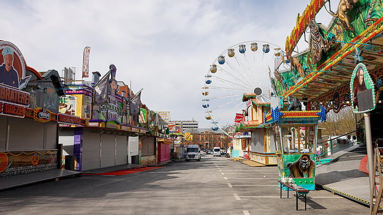 Würzburg: Talavera-Parkplatz teils gesperrt - wegen Frühjahrsvolksfest