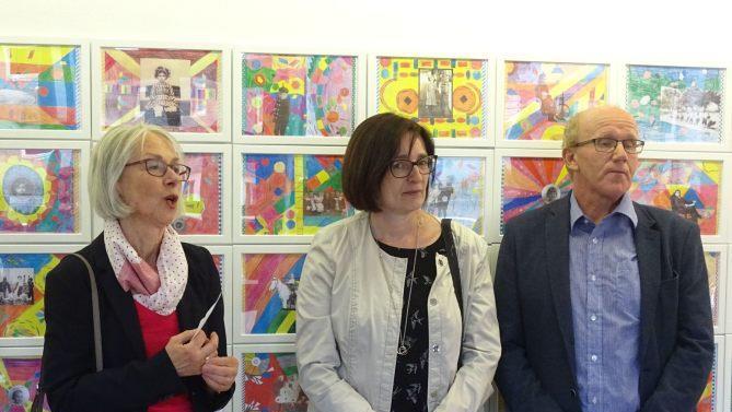 Initiatorin Irmgard Freischlad, Rektorin Silke Wachter und  Zweiter Bürgermeister Ludwig Pötzinger (von links)Norbert Neugebauer