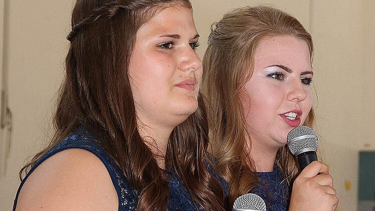 Abschlussfeier der Freiherr-von-Lutz-Mittelschule in Münnerstadt.Dieter Britz