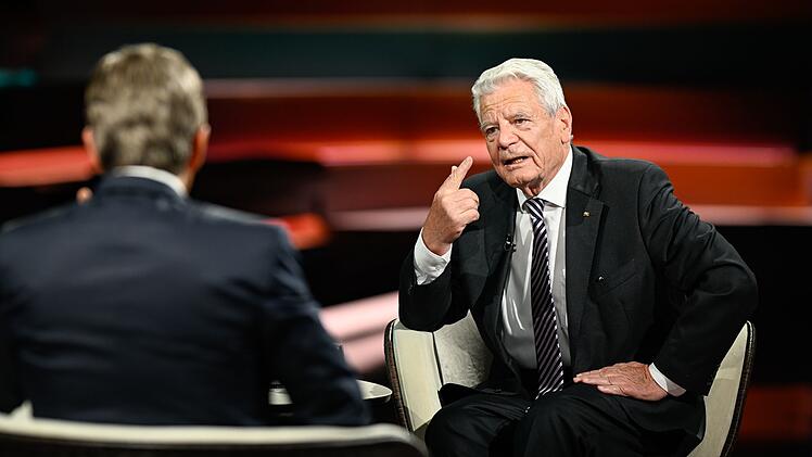 Im Gespräch mit dem ZDF-Moderator echauffierte sich Joachim Gauck über die deutsche "Kultur des Verdrusses": "Mir reicht es manchmal!"