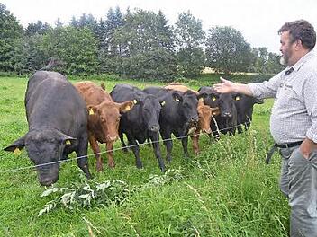 Anton Prechtl ging auf neue Wege in der Rinderzucht ein. Foto: K.-H. Hofmann