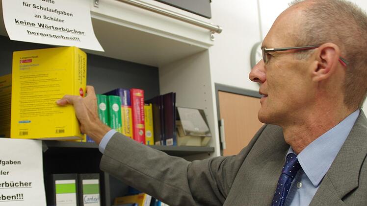 Dass Harald Weichert in seinem Herzblut-Fach Englisch alles im Griff hat, bewies er bereits in seiner Zeit als Seminarlehrer. Nun stellt er sich einer neuen Herausforderung als Schulleiter. Foto: Marco Meißner