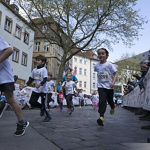 Weltkulturerbelauf in Bamberg: Der Böhnlein Bambini-Lauf 2017