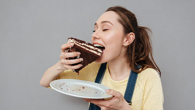 Kuchen essen, Zucker, Zuckerkonsum