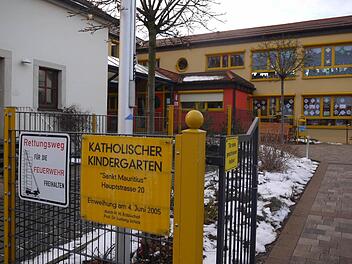 Brandschutz hat einen hohen Stellenwert bei öffentlichen Gebäuden, so auch bei der neuen Krippe.  Foto: Lp