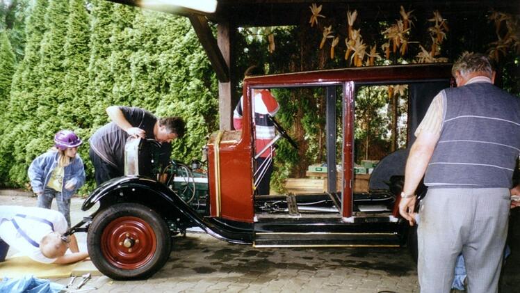 Der Zusammenbau Foto: privat