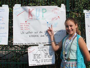 Eva W&ouml;hrmann ist 11 Jahre alt und bereits Oberb&uuml;rgermeisterin von Mini-Forchheim. Foto: Julia Heimberger