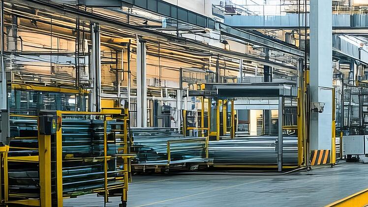Industriebetrieb, Produktion, Herstellung, Fertigung, Fabrikhalle, Industriehersteller