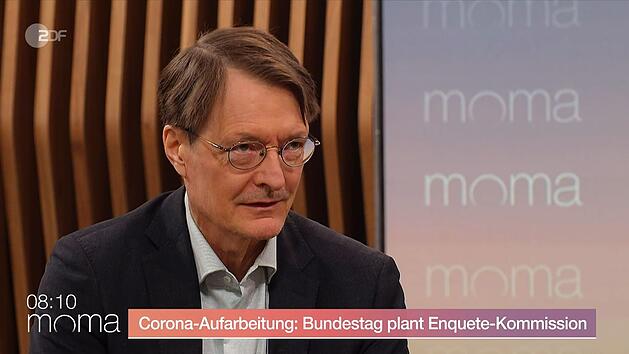 Karl Lauterbach wollte seine "dezidierte Meinung" zu einem m&ouml;glichen U-Ausschuss nicht &auml;u&szlig;ern.