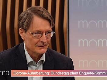 Karl Lauterbach wollte seine "dezidierte Meinung" zu einem möglichen U-Ausschuss nicht äußern.