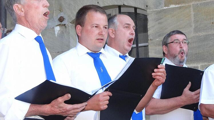 Die Heilgersdorfer Sänger. Foto: Johanna Eckert