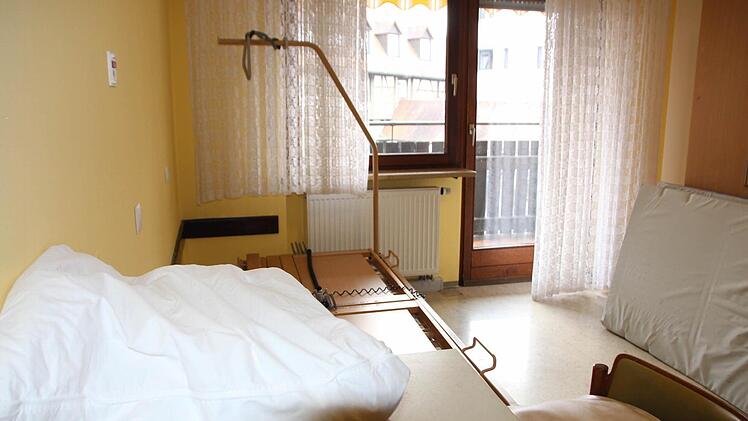Die meisten Zimmer sind schon leer.