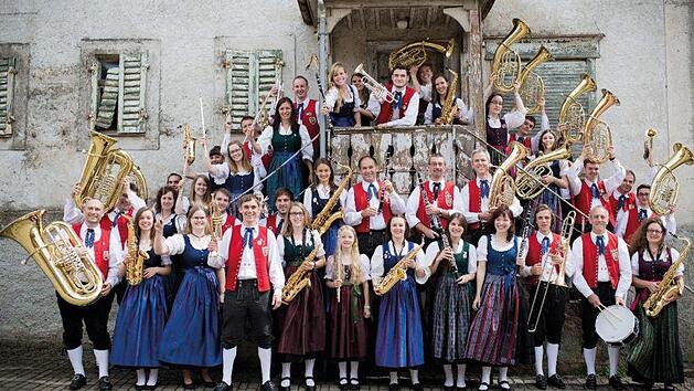 Die Blaskapelle Ebenhausen freut sich auf ihr diesjähriges Gastspiel in der Wandelhalle im Staatsbad.  Foto: Jessica Weis