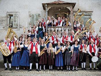 Die Blaskapelle Ebenhausen freut sich auf ihr diesj&auml;hriges Gastspiel in der Wandelhalle im Staatsbad.  Foto: Jessica Weis