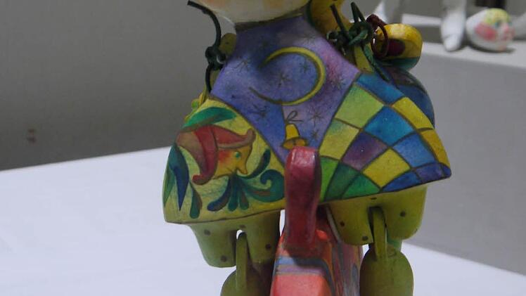 Max-Oscar-Arnold-Kunstpreis für ihr Gesamtwerk: Natalja Lebsak. Foto: Berthold Köhler