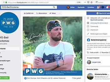 Seit 20. Oktober stellt die PWG jeden Tag auf Facebook einen Interessenten für den Stadtrat vor. Offiziell nominiert sind die Kandidaten aber noch nicht. Screenshot: Ulrike Müller