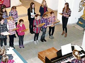 Der Jugendchor "Singing Youth" hat sich 2016 neu formiert. Foto: Dieter Hübner