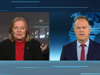 Christian Sievers und B&auml;rbel Bas sprachen im ZDF-"heute journal" &uuml;ber die Reformpl&auml;ne zur Modernisierung des Sozialstaats.