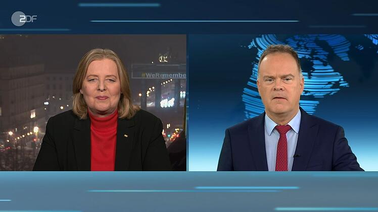 Christian Sievers und B&auml;rbel Bas sprachen im ZDF-"heute journal" &uuml;ber die Reformpl&auml;ne zur Modernisierung des Sozialstaats.