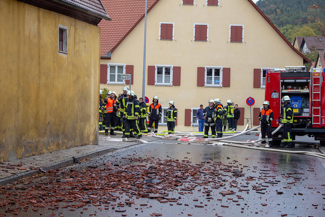 Scheune brennt: Großbrand in Mittelfranken führt zu hohem Sachschaden