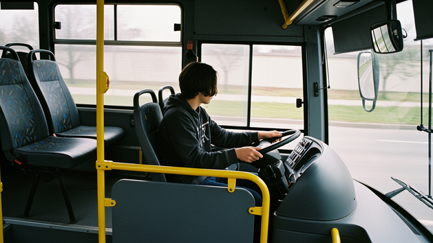 Mit gestohlenem Bus: Freundin von Teenager (15) bekommt Fahrservice zur Schule