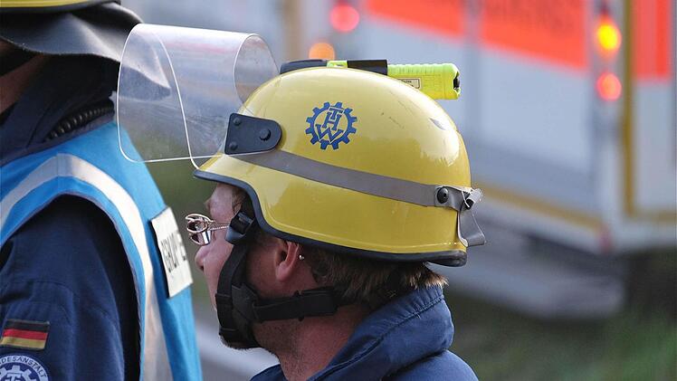 Eindrücke von der Feuerwehrübung in Sulzthal. Foto: Gerd Schaar