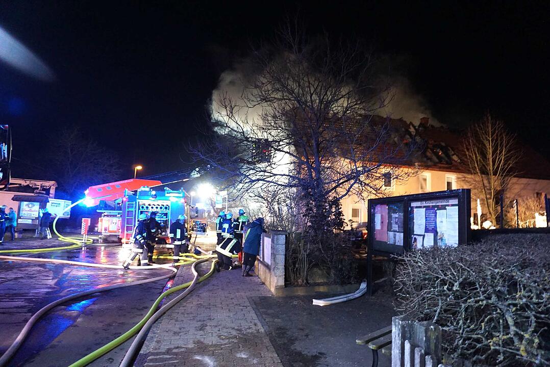 Großbrand im Landkreis Erlangen-Höchstadt – Sachschaden im sechsstelligen Bereich