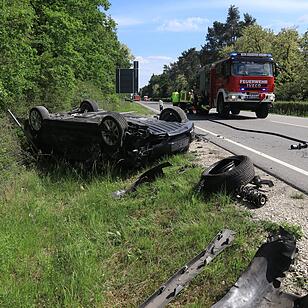 Crash mit Gegenverkehr – vier Menschen bei Strullendorf verletzt