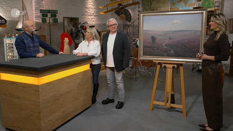 Kunsthistorikerin Dr. Bianca Berding nahm ein Gem&auml;lde aus Familienbesitz unter die Lupe.