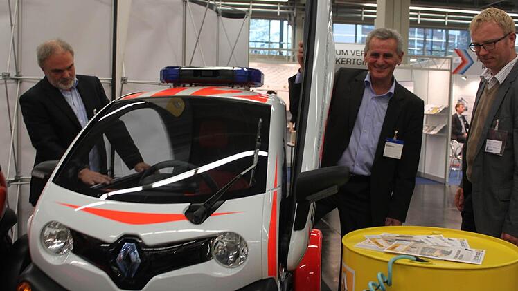 Thomas Weber, Oswald Marr und Thomas Kotschenreuther (von links)