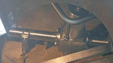 Blick in den Sudkessel, in dem das neue Bier im Werden ist