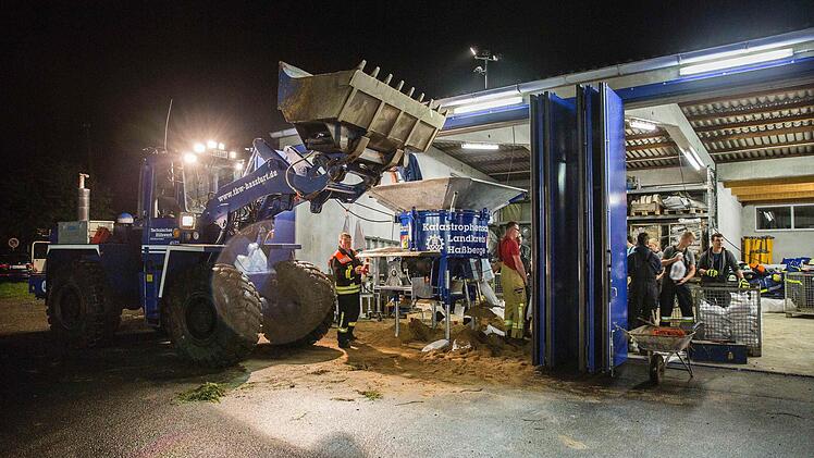Der Einsatz dauerte von 15 bis 24 Uhr. Foto: René Ruprecht